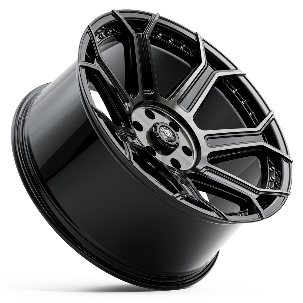 BLACK ROCK HAVOK GLOSS BLACK TINTED 4X4 RIMS FOR OFF-ROAD TRUCK SUV 4WD