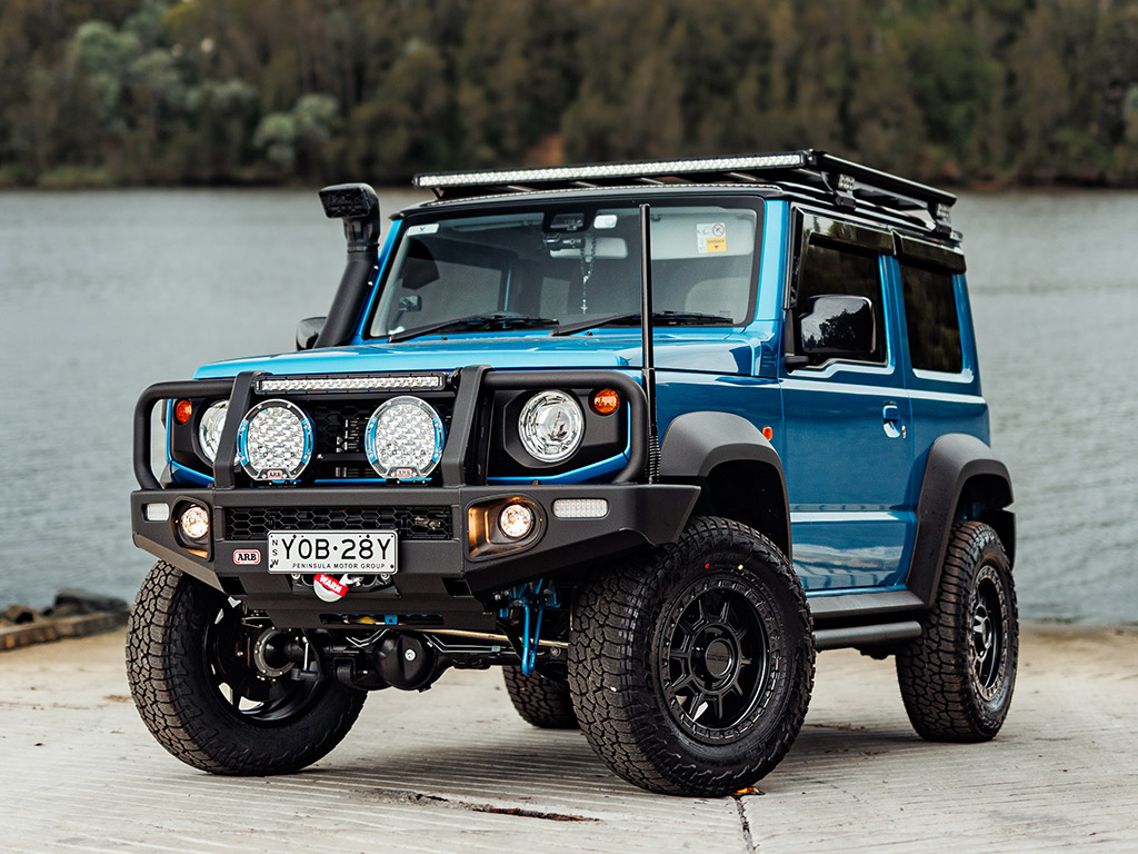 Suzuki Jimny | Black Rock Gunner Satin Black Wheels